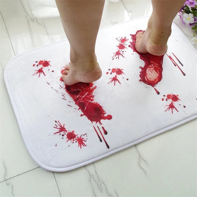 Bloody Halloween Mat